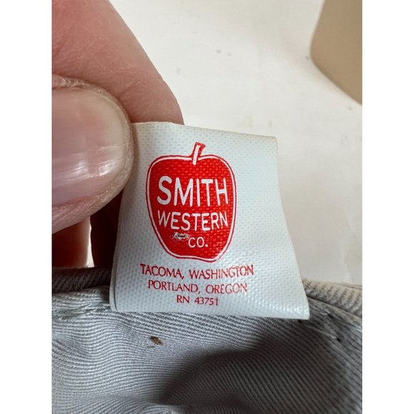 Smith Western Washington State Cap OS Adjustable White Polyester Blend - Picture 5 of 16